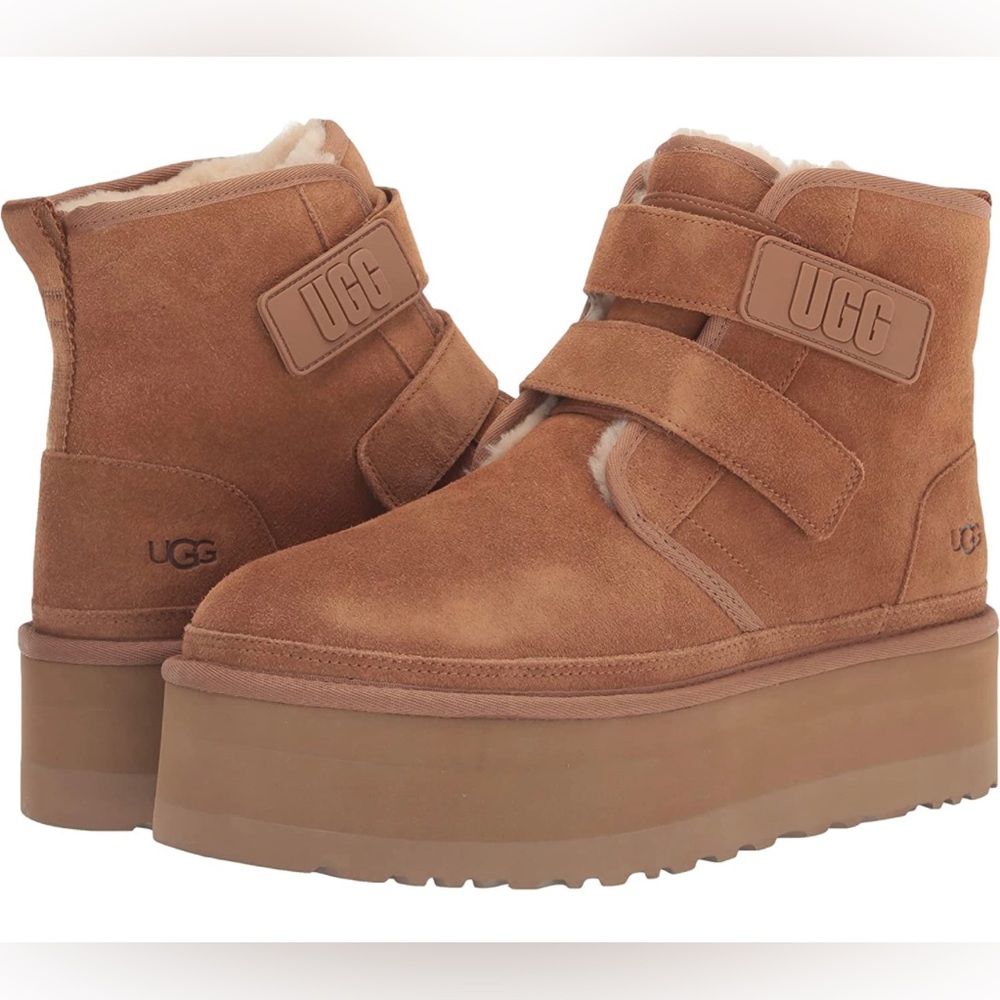 UGG Women's Neumel Platform Boots Chestnut